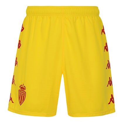 Pantalones AS Monaco Portero 2021/22 Amarillo